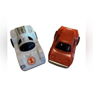 Two tonka cars made in Japan used